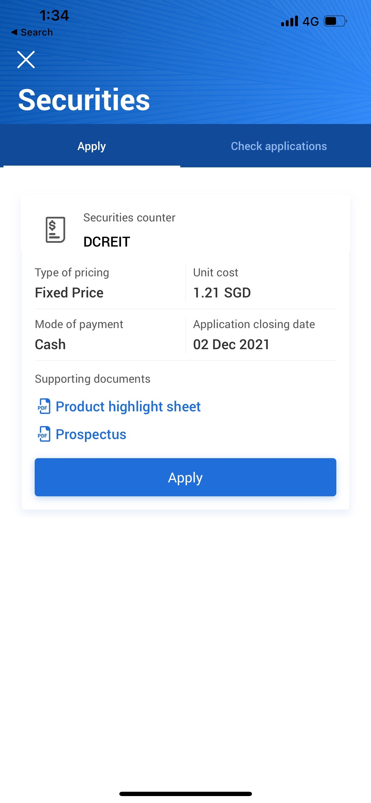 $Mooreast (1V3.SG)$  New IPO...