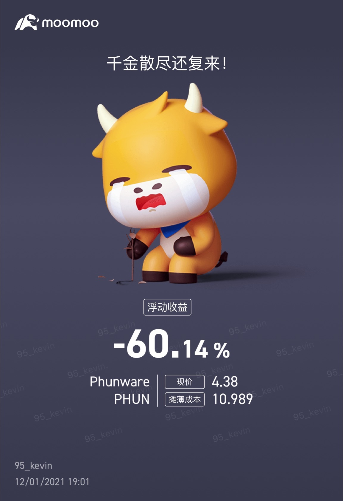 $Phunware (PHUN.US)$ 何時能解套[嘔]