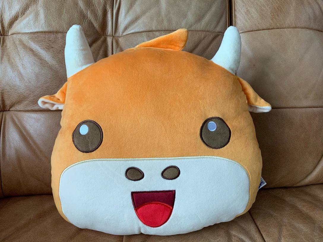 Moomoo cushion is here !