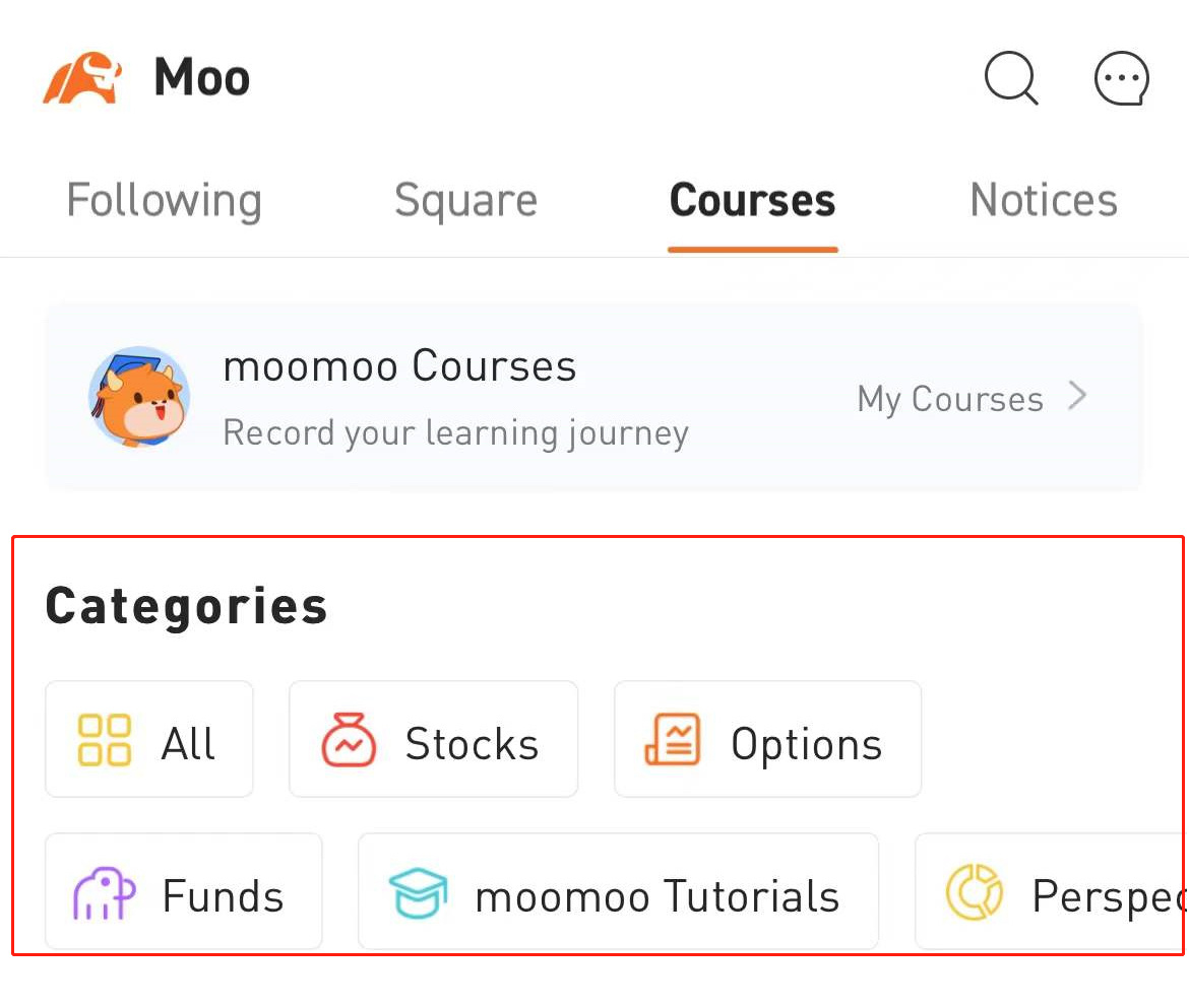 Courses Map: Learn about Courses and start your wealth journey!