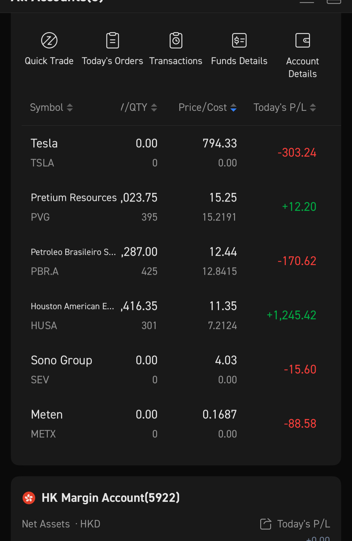 $特斯拉 (TSLA.US)$ 讓它下跌，在接下來的3天裡賺取一些石油利潤