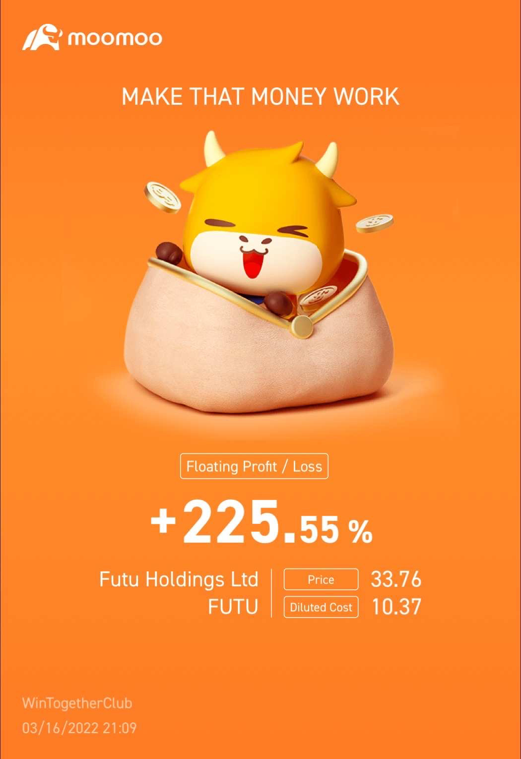Futu Holdings Ltd (FUTU.US)$ chill - moomoo Community