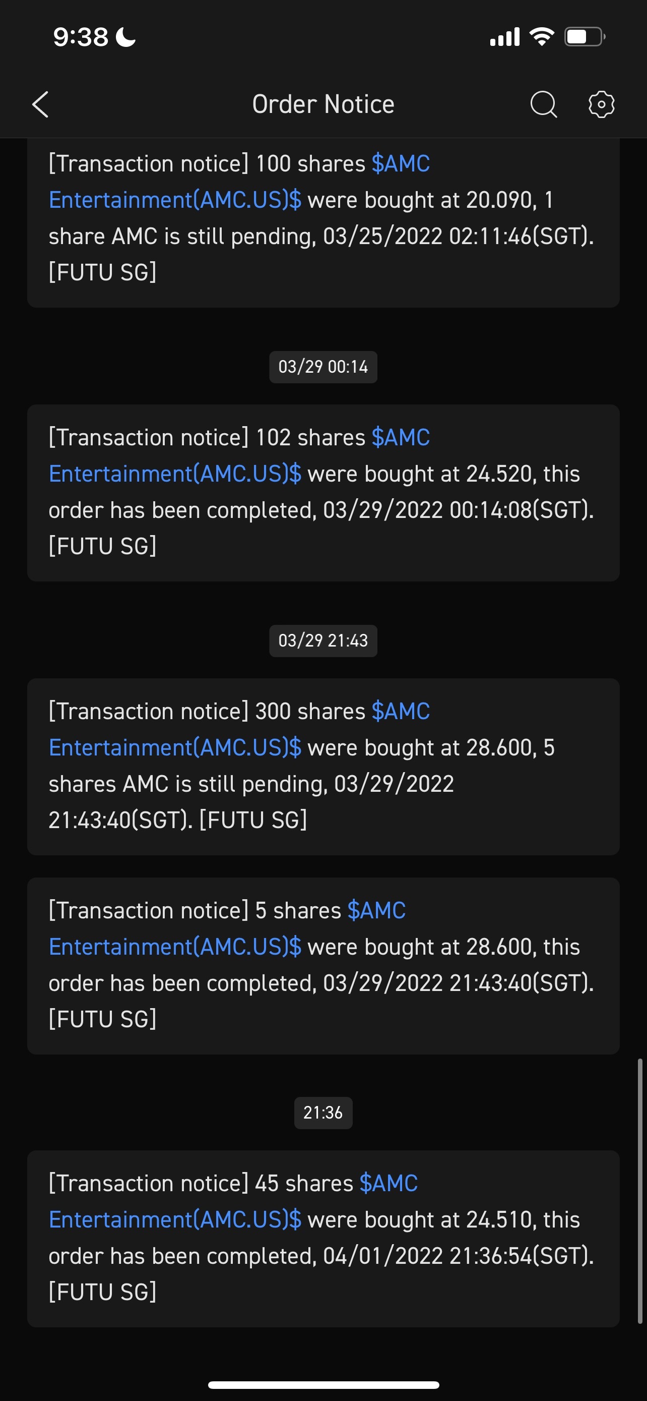 $AMC院線 (AMC.US)$ 設法買了一些！ [憨笑]