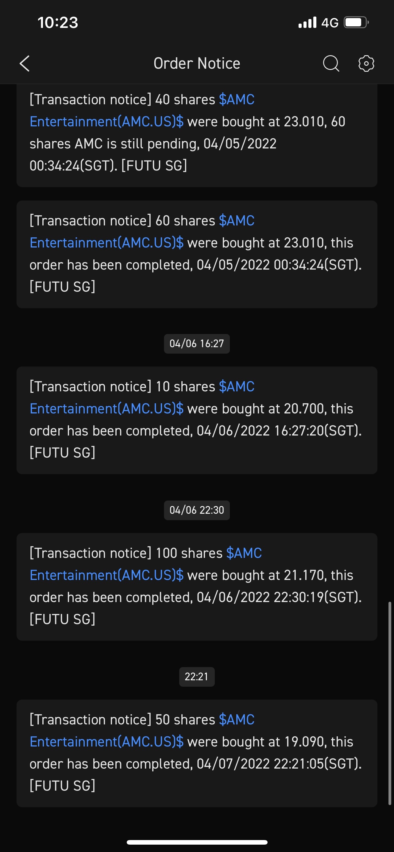 $AMCエンターテインメント クラスA (AMC.US)$[眠り]