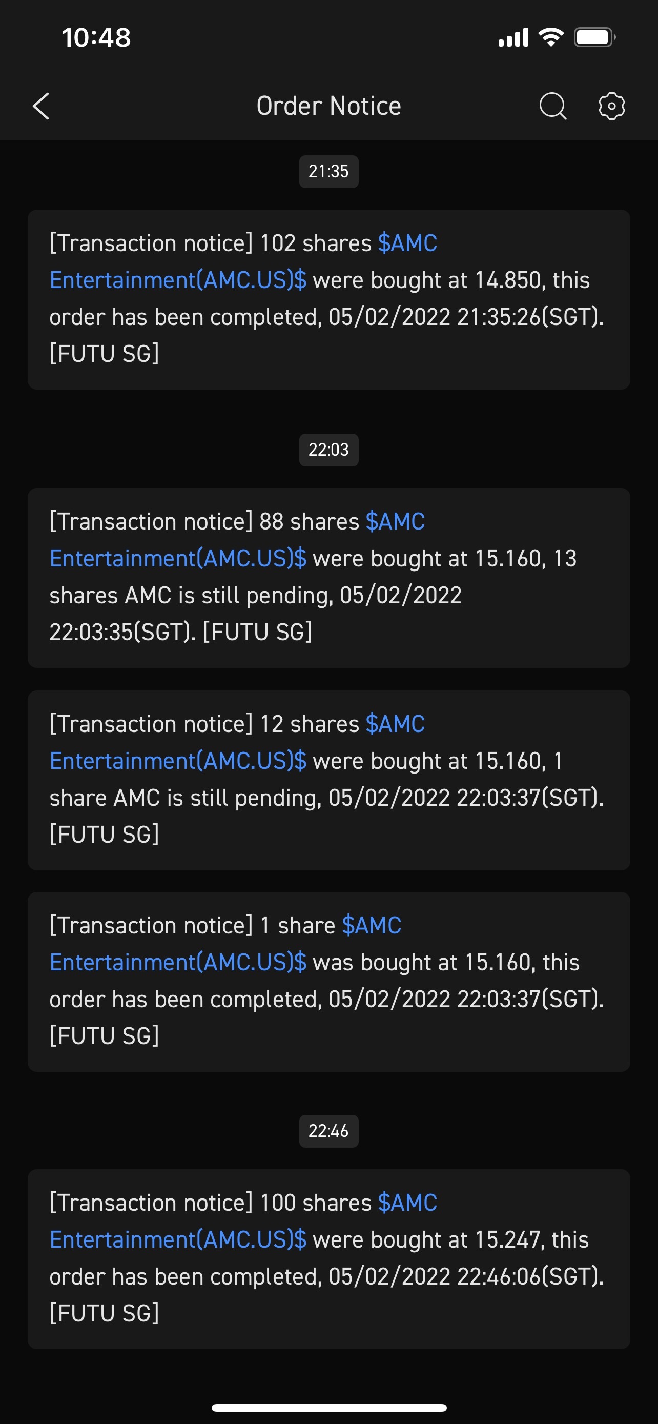 $AMCエンターテインメント クラスA (AMC.US)$また赤？[投げキス]