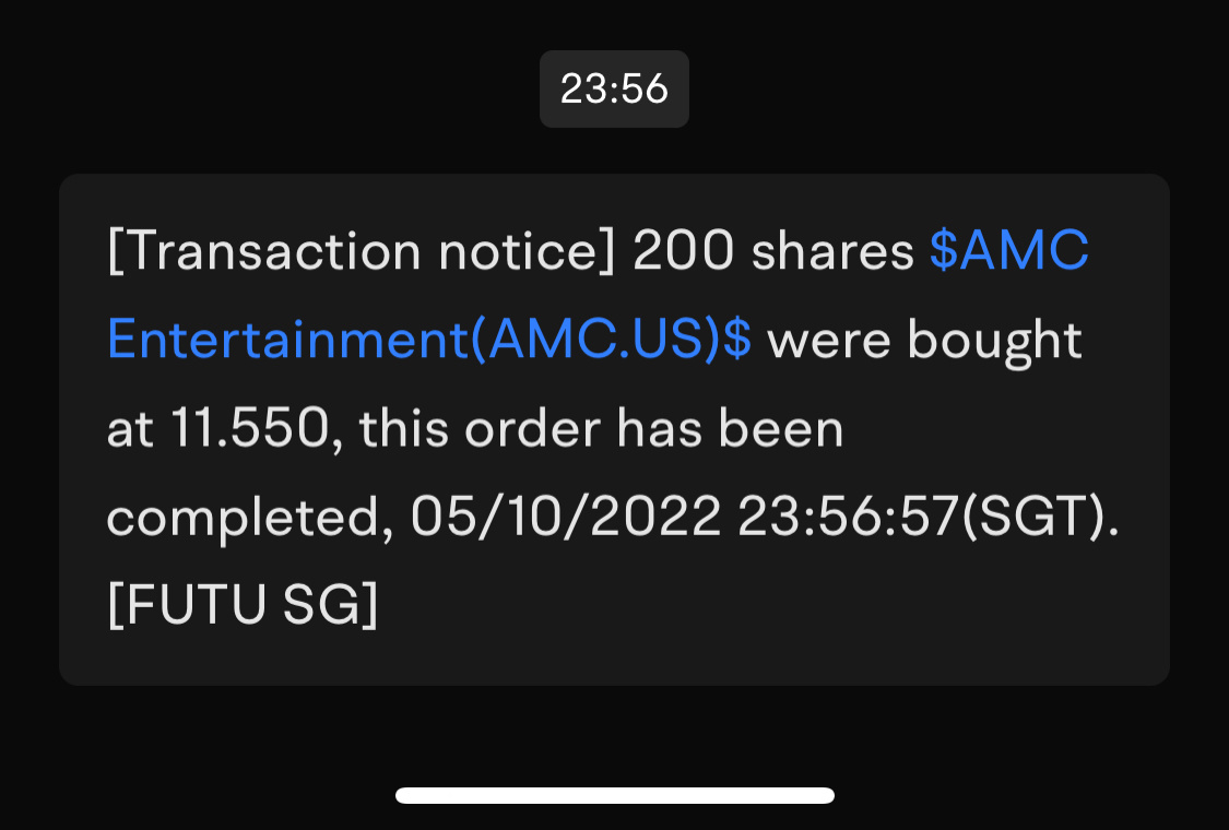 $AMCエンターテインメント クラスA (AMC.US)$更に200個の取引品が、割引価格で購入できます。HODL....💪