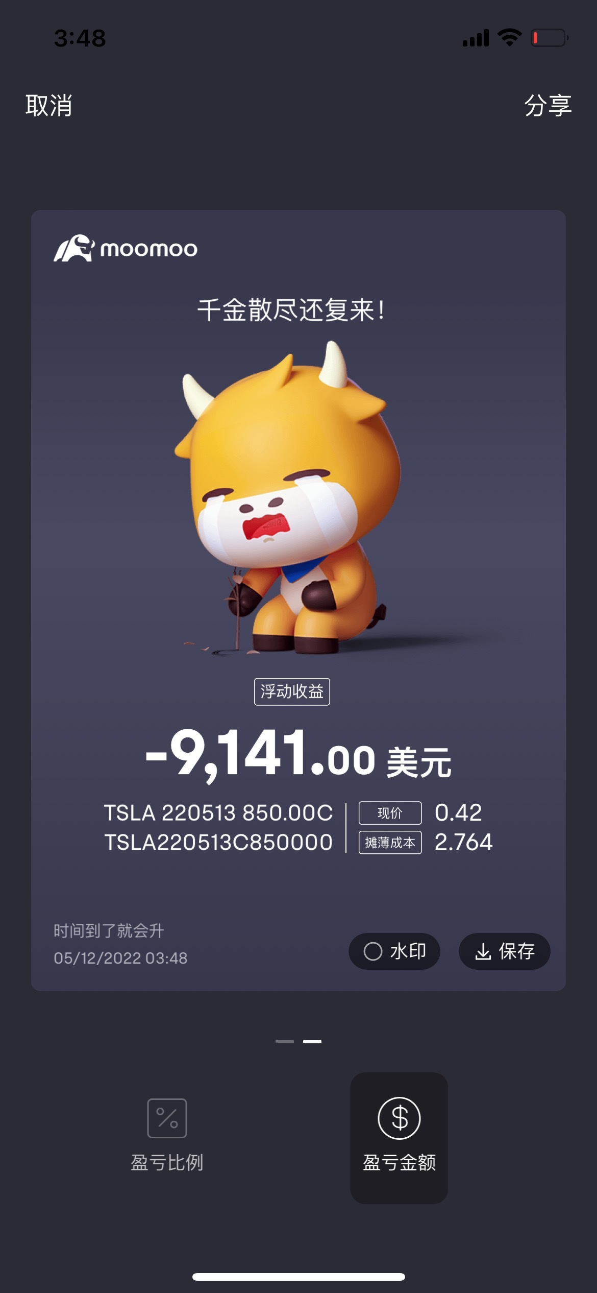 $特斯拉 (TSLA.US)$ 😫😫😫😫😫