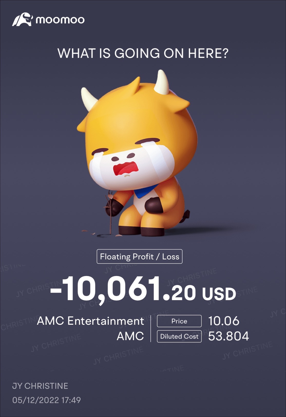 $AMC Entertainment (AMC.US)$ 🤣🤣