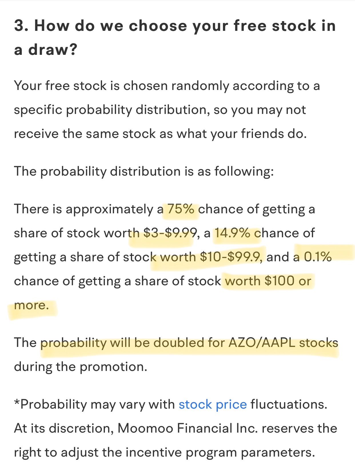 FAQ (For US residents) : How Do I Get The Free Stock for Joining and Depositing?