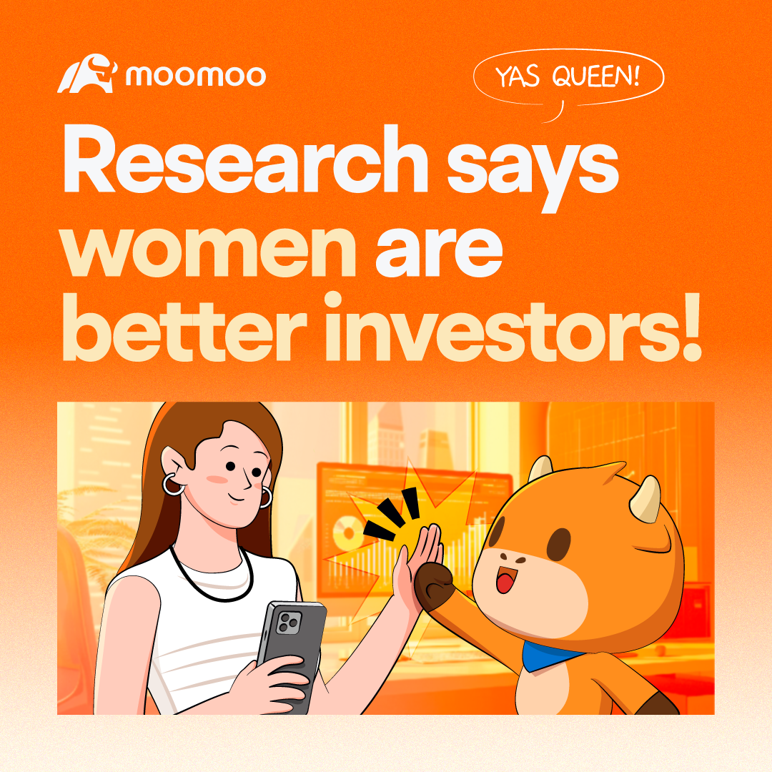研究によると、女性はより優れた投資家であることが分かっています！