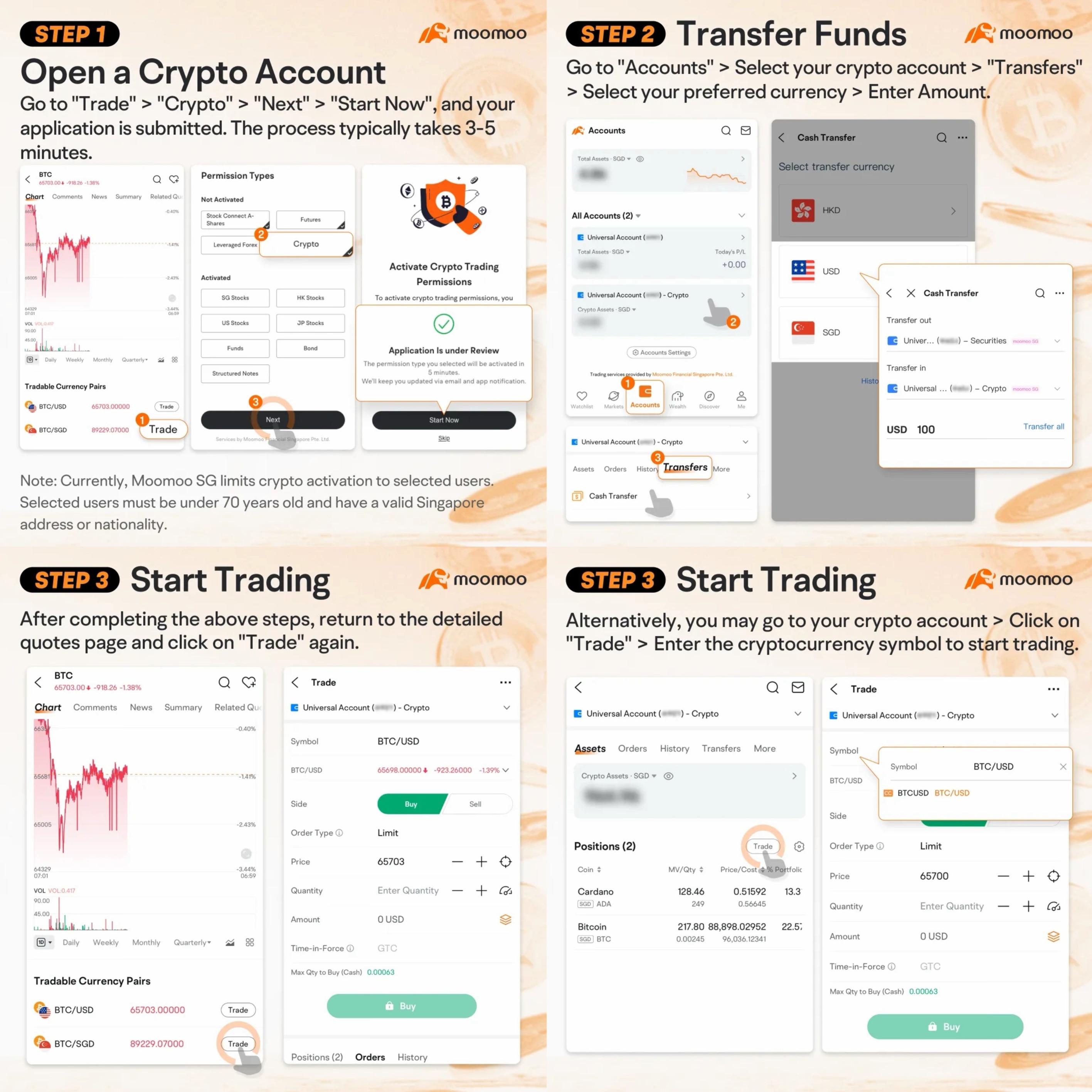 Crypto Trading Now Available !  Share Your Crypto Holdings and Win Rewards!