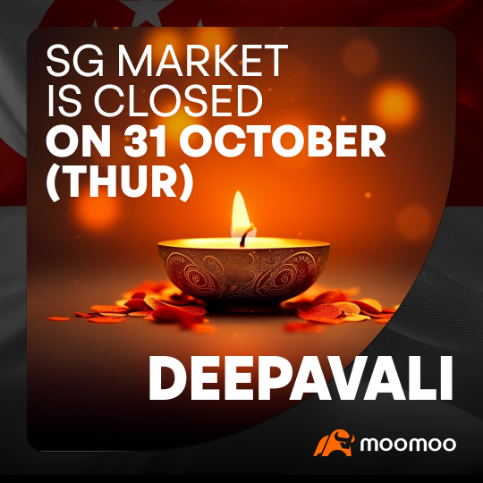 [SG Market Closure Notice] Stock Markets Will be Closed for Deepavali