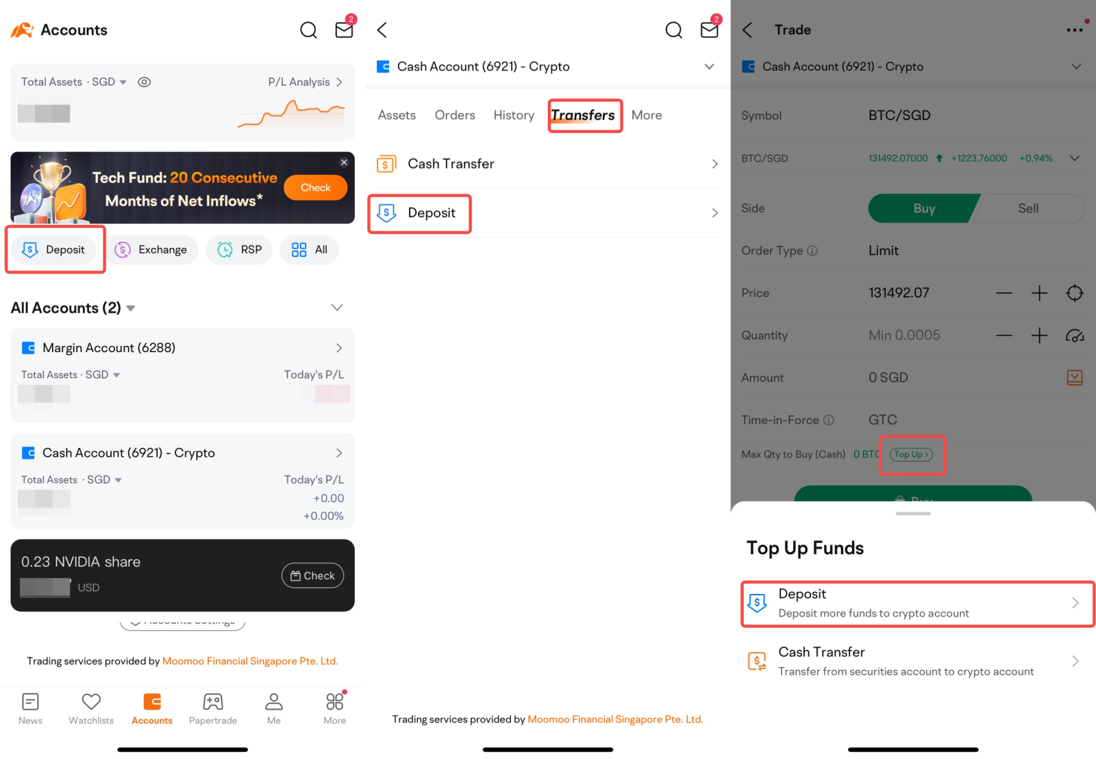 moomooで簡単な3ステップで入金して、暗号通貨の旅を加速しましょう！ - moomooコミュニティ