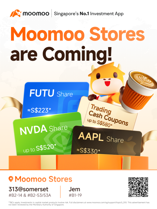 🔥moomoo门店即将开业！分享此消息，即有机会赢取富途免费股*！