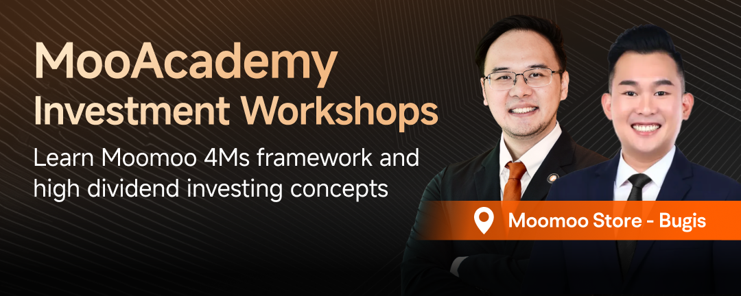 Step into the moomoo Bugis store and level up your investment journey in-person. Join us to receive hands-on platform guidance on navigating moomoo’s tools and features, and learn about different investment concepts and market insights.  📅 Upcoming Session 24th April: Trade with Confidence: Elevate Your Trades with the Moomoo 4Ms Framework Speaker: Isaac Lim, Chief Market Strategist Moomoo Singapore Details: 24th April...
