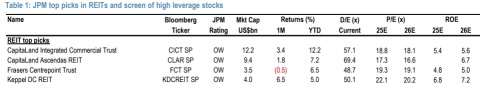 H2 2025 Outlook: J.P. Morgan Sees Opportunity in S-REITs and Industrial Sectors