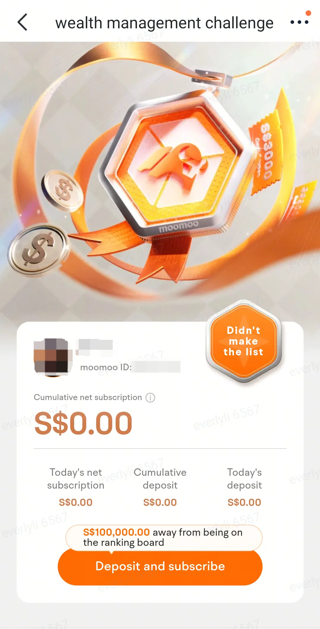 P/L Challenge Round 3: How much did you earn from Moomoo Cash Plus?