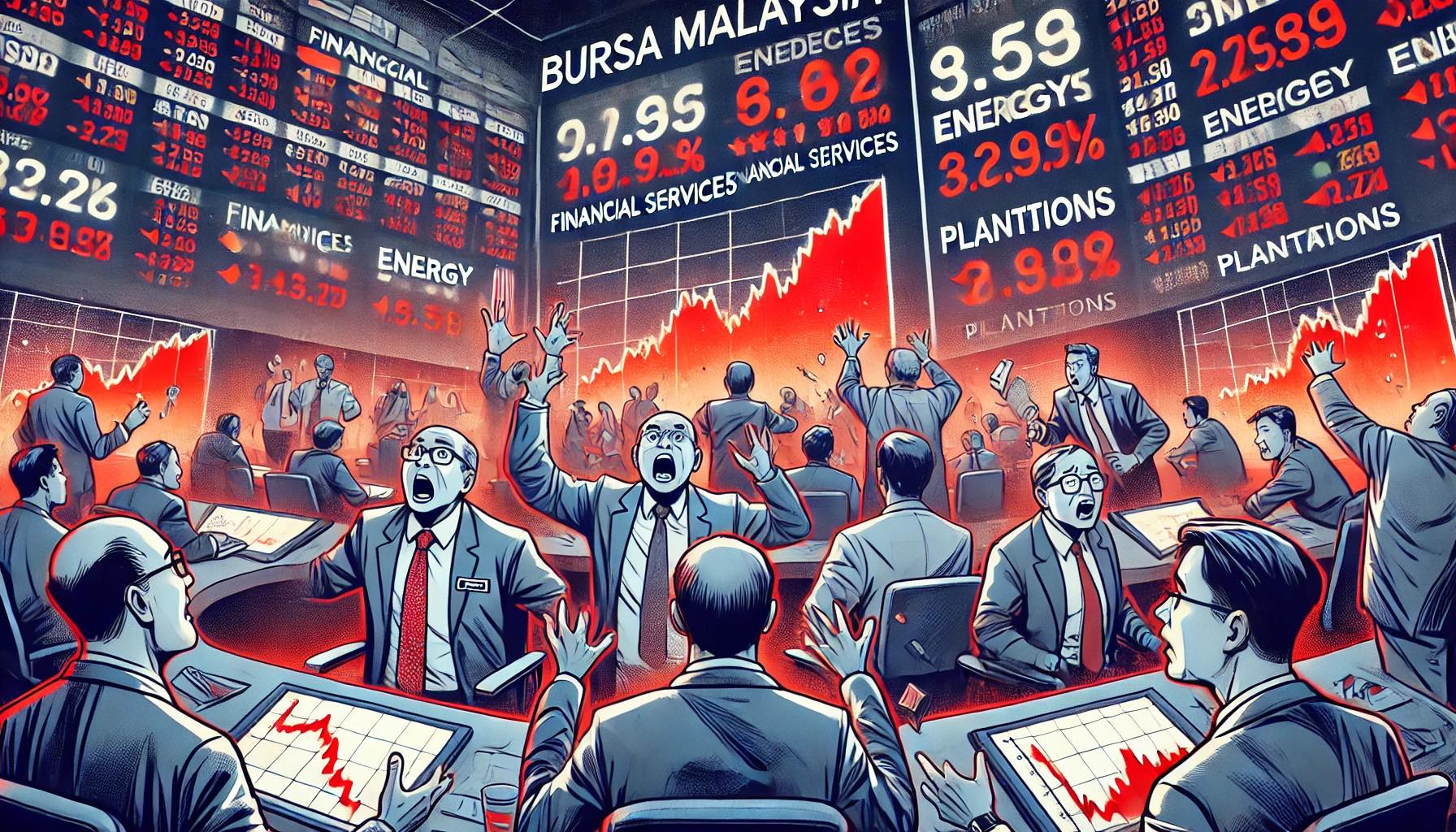 Bursa Malaysia Closes Lower Amid Broad-Based Selling