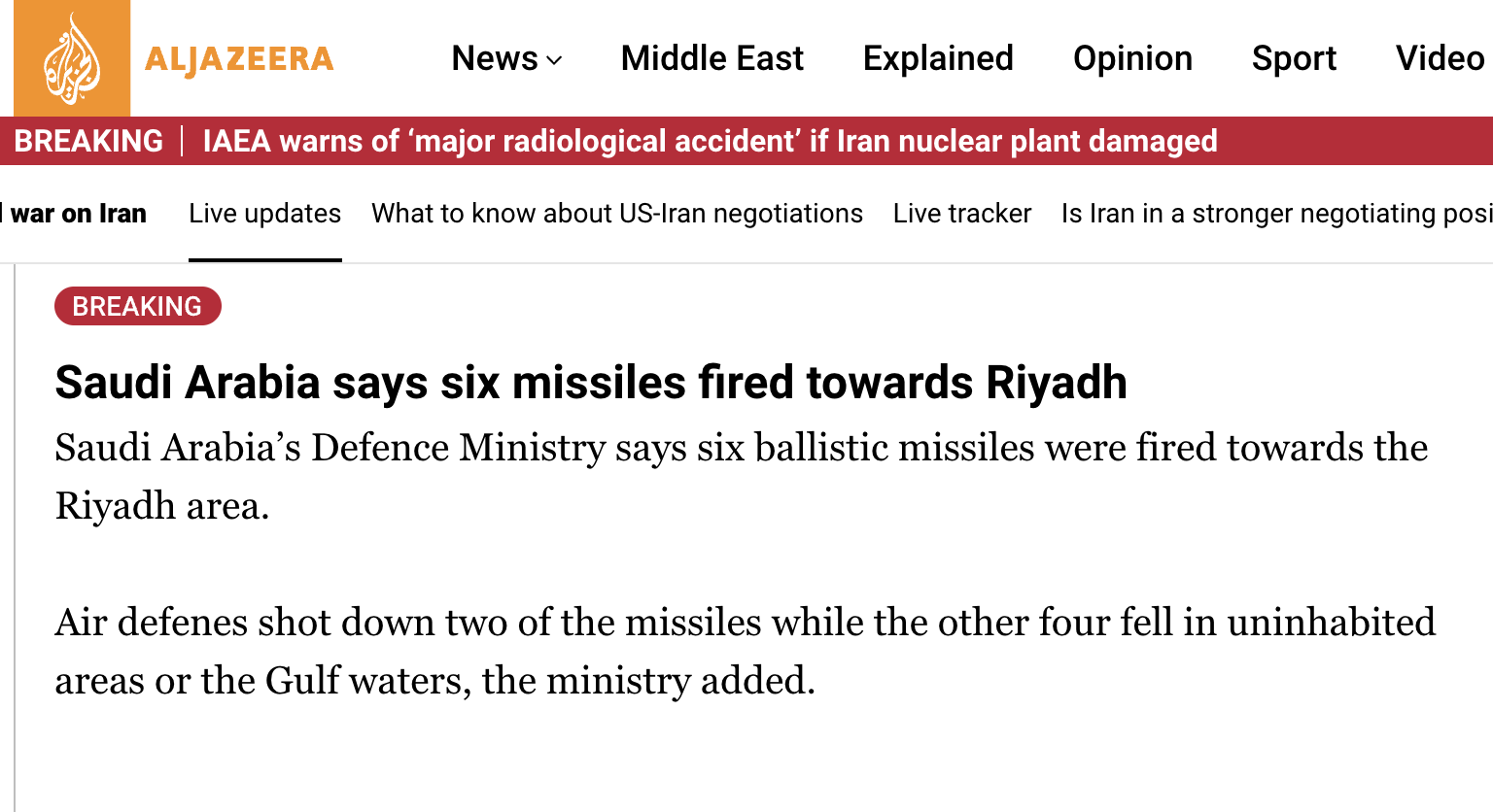 Strongly assert that the market is exaggerating Iranian military capabilities
