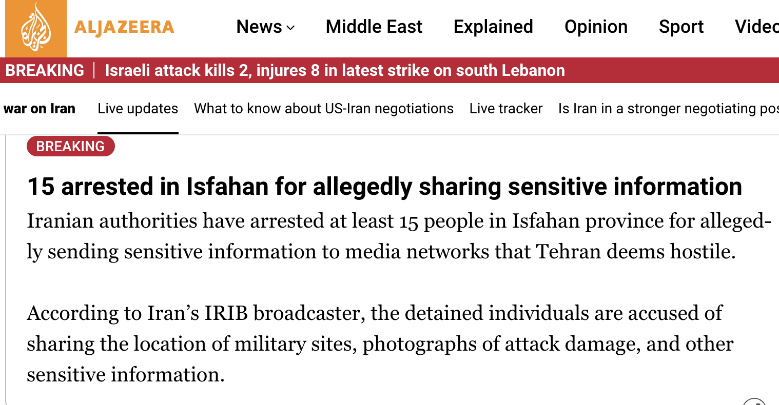 Strongly assert that the market is exaggerating Iranian military capabilities