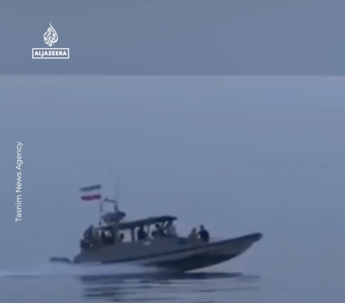 Iran’s desperation with small boat as their Navy forces