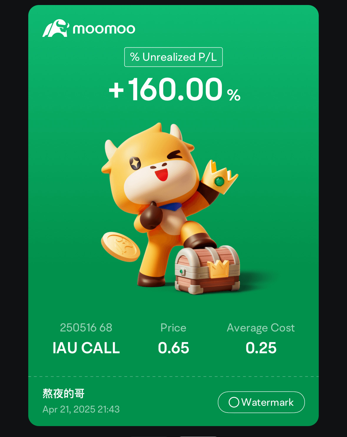 $IAU 250516 68.00C$