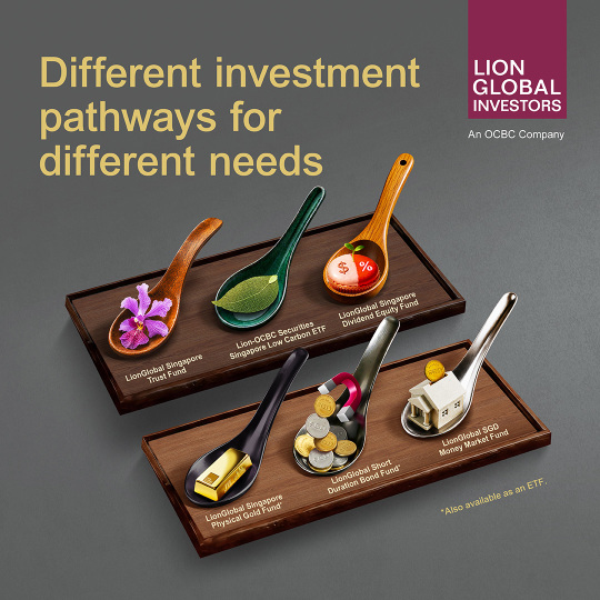 LionGlobal Signature Singapore Suite: Different Investment pathways for different needs