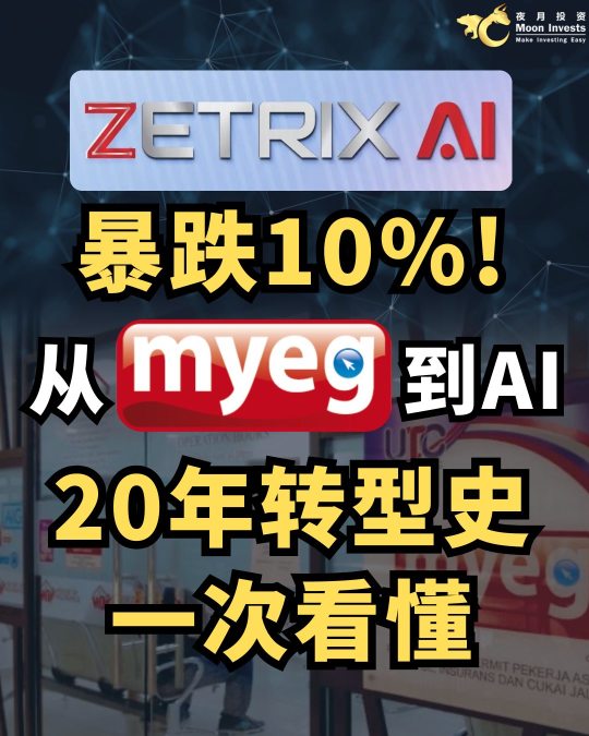 🇲🇾 Zetrix AI ร่วงหนัก 10%! เจาะลึกประวัติการทรานส์ฟอร์ม 20 ปี จาก MYEG สู่ AI 🤖 เข้าใจครบจบในโพสต์เดียว 👀