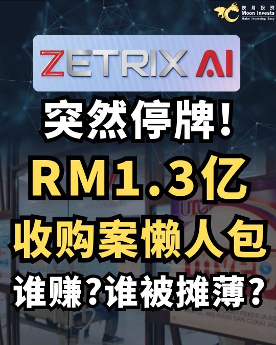 🇲🇾 ZETRIX อยู่ดีๆ ก็โดนสั่งพักการซื้อขาย! สรุปดีลซื้อกิจการ 130 ล้านริงกิต: ใครได้ประโยชน์? ใครโดน Dilute?