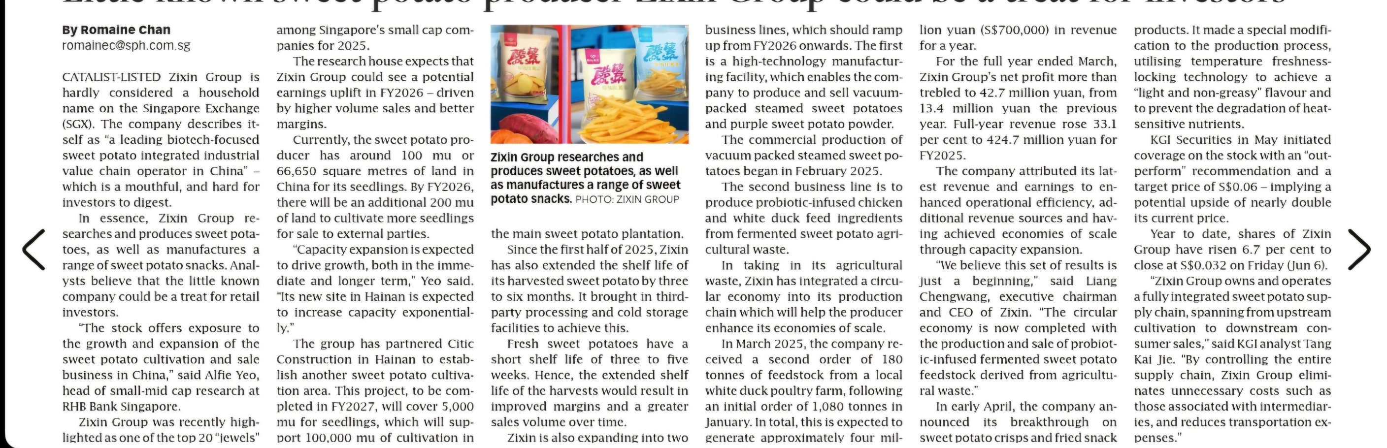 Business Times Singapore 9 June 2025