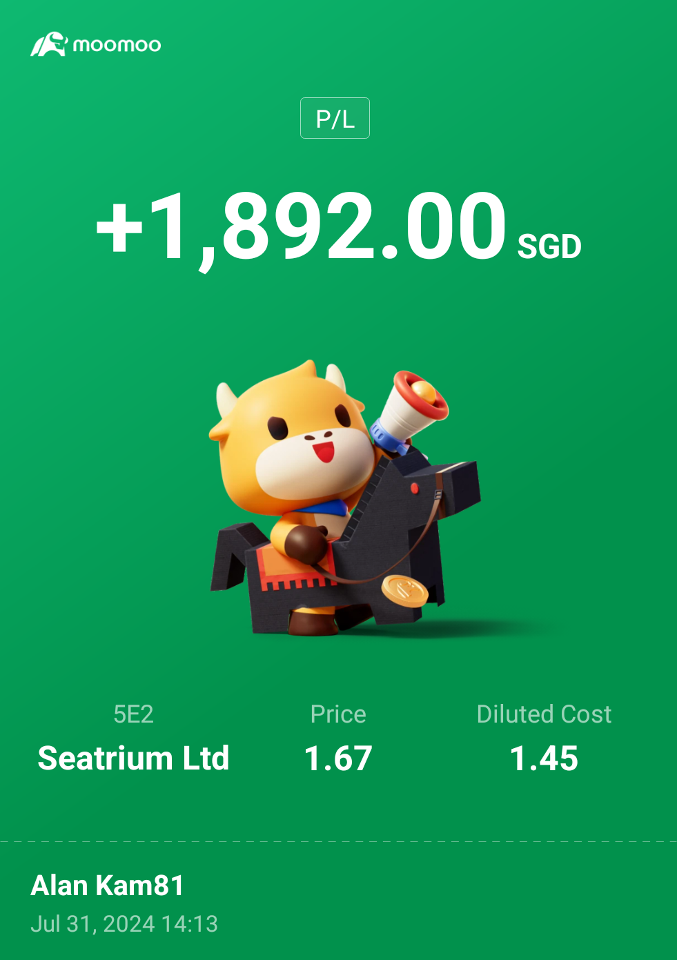 $Seatrium Ltd (5E2.SG)$