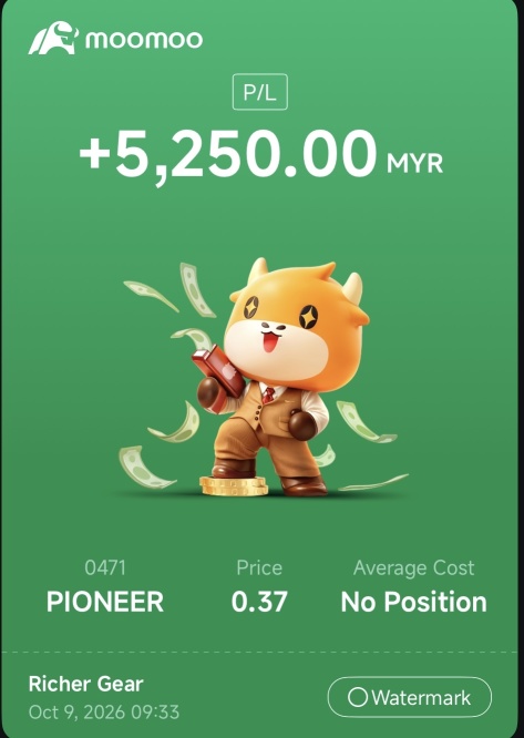 ขายทำกำไรก่อนครับ! ขอบคุณ Pioneer