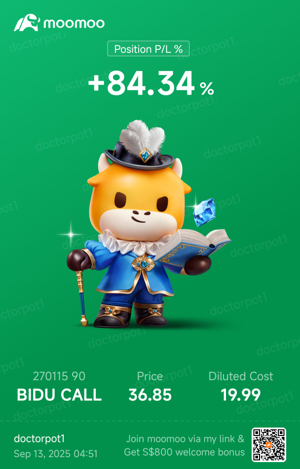 Riding Baidu to 300 in 2 years time