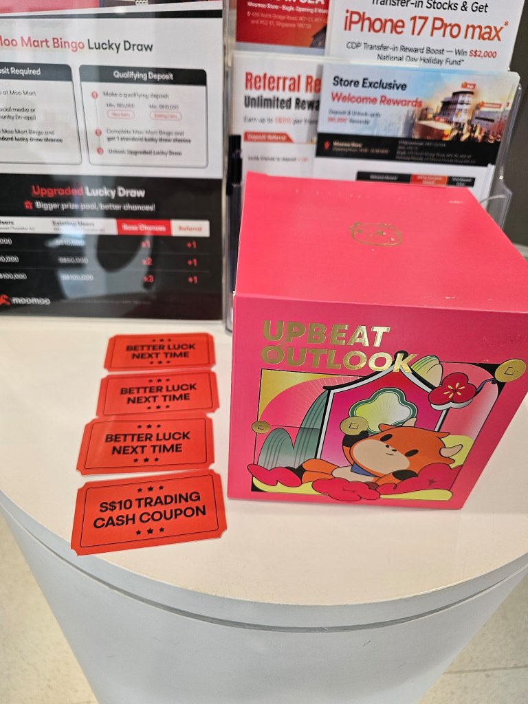 来到勿街门店，参与Moo Mart宾果游戏赢取奖品