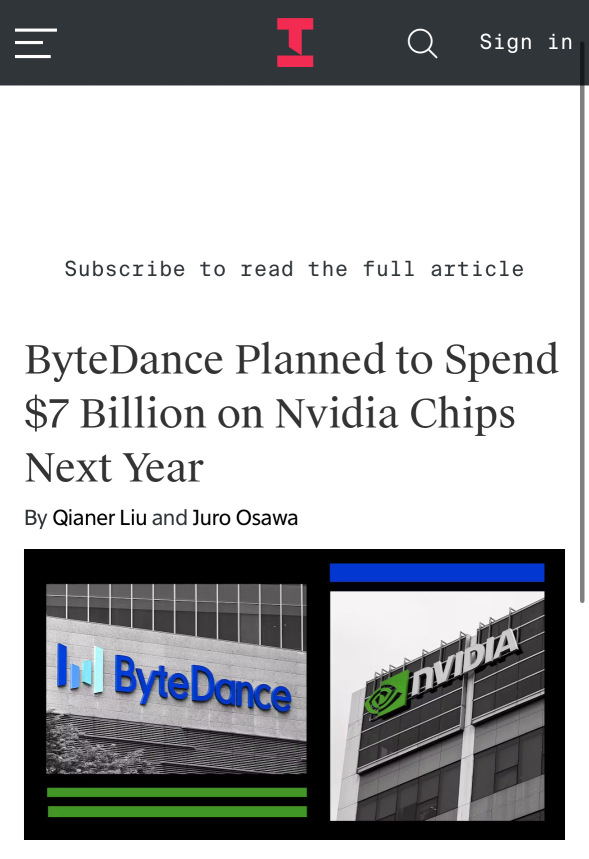 ByteDance 🤝 NVIDIA