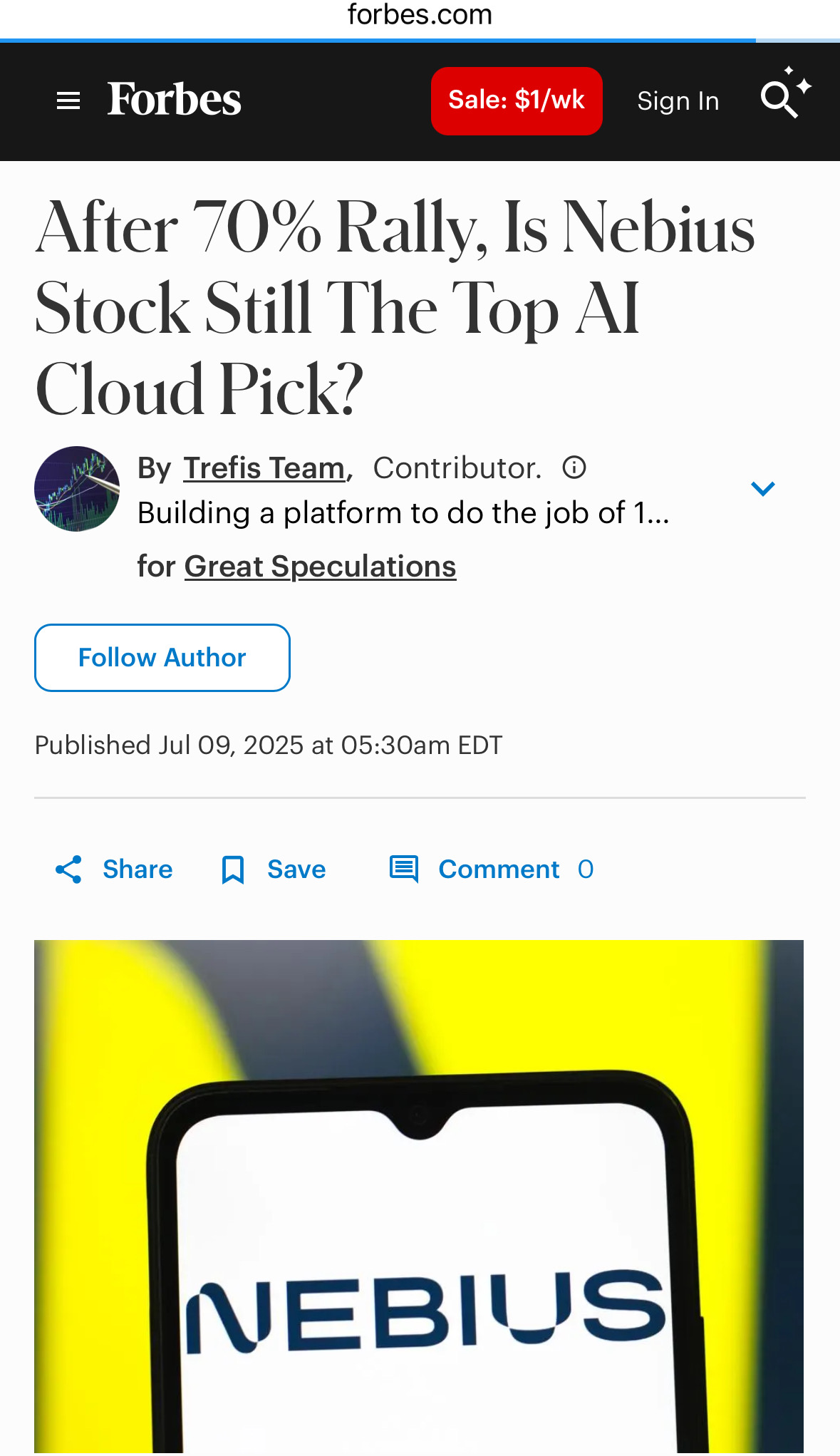 it’s still top pick
