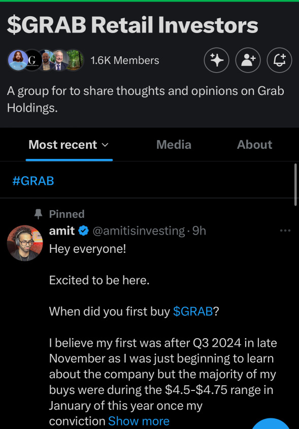 A lot of discussion on GRAB