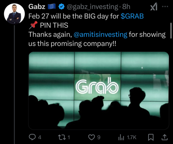 A lot of discussion on GRAB