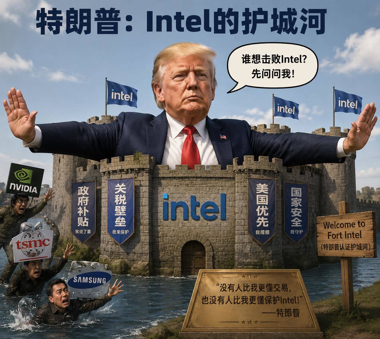 $Intel (INTC.US)$ Intel has our Brother Te looking out for it