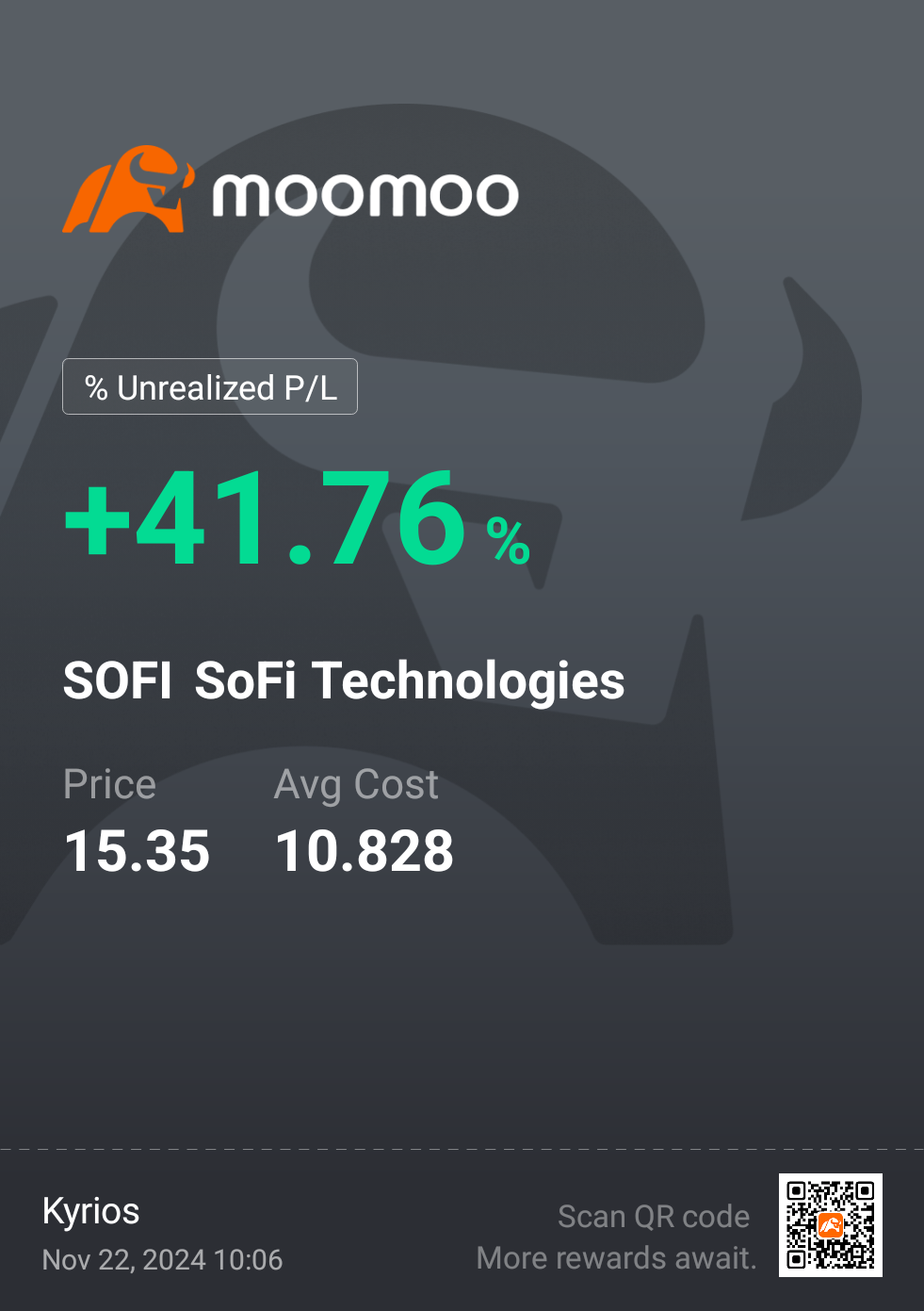 $SoFi Technologies (SOFI.US)$ 股海！short from 16?