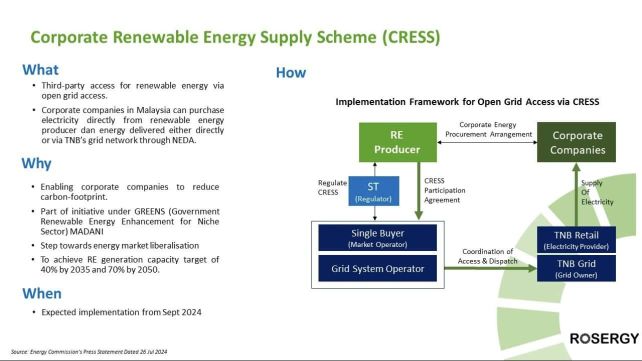 Corporate Renewable Energy Supply Scheme (CRESS)の第三者アクセス（TPA）