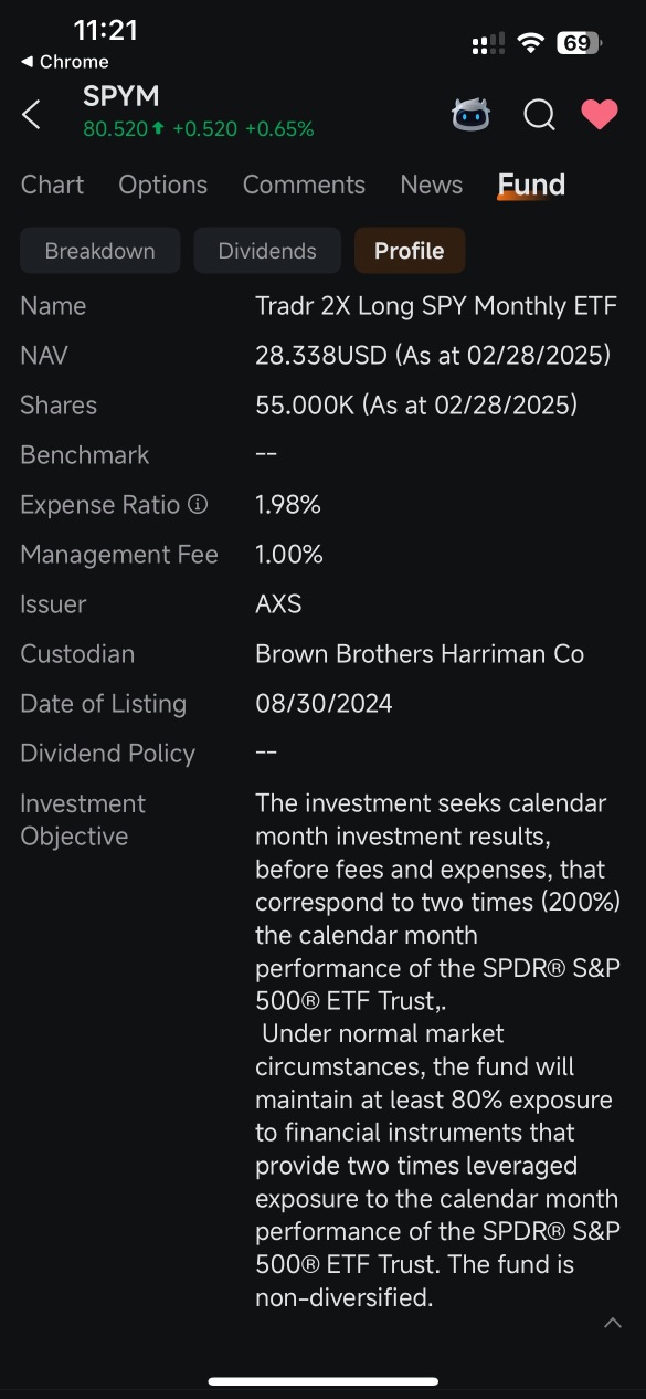 一個槓桿ETF？