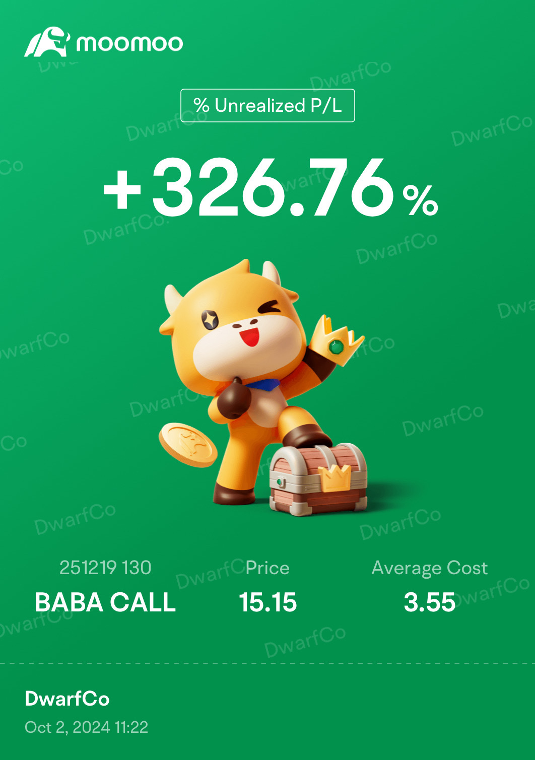 $阿里巴巴 (BABA.US)$ 2025年12月份的认购合约将在开盘时飞涨🔥🔥🔥