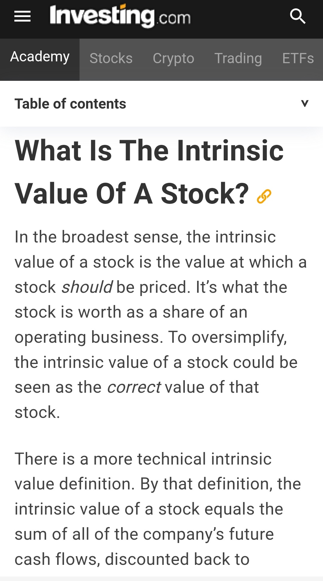 Day 2: Find the intrinsic value of the stock - PE, PS and PB... - moomoo  Community