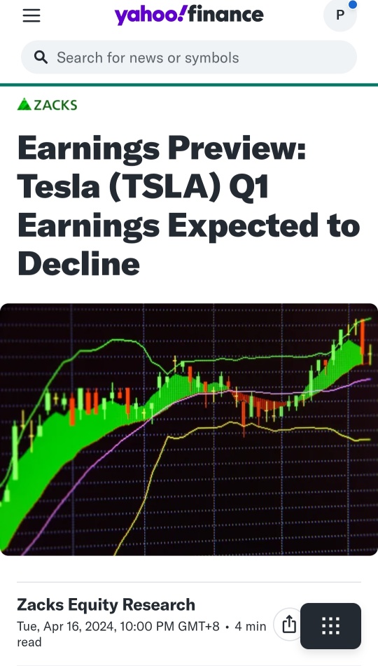 Tesla Q1 Earnings 2024 Preview