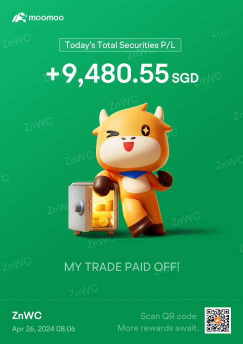 我的四月盈亏分析