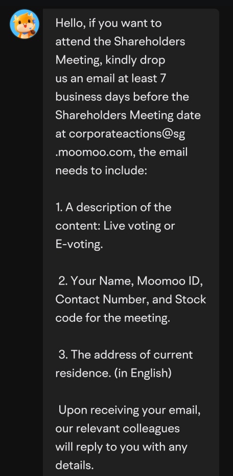 Moomooで株式を所有している場合にテスラ株主として投票する方法