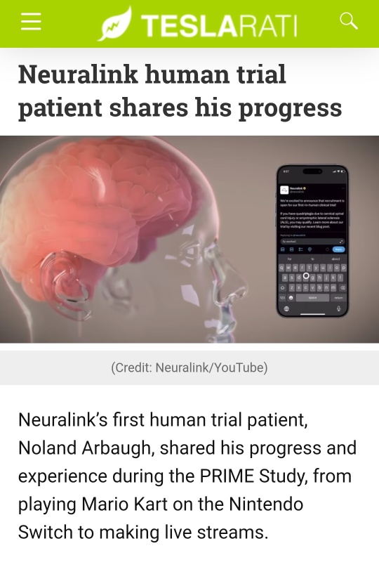 埃隆馬斯克的 Neuralink 人體試驗患者分享他的進展
