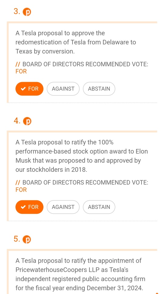 イーロン・マスクの2018年のテスラ・ペイ・パッケージを批准する提案に賛成票を投じた理由