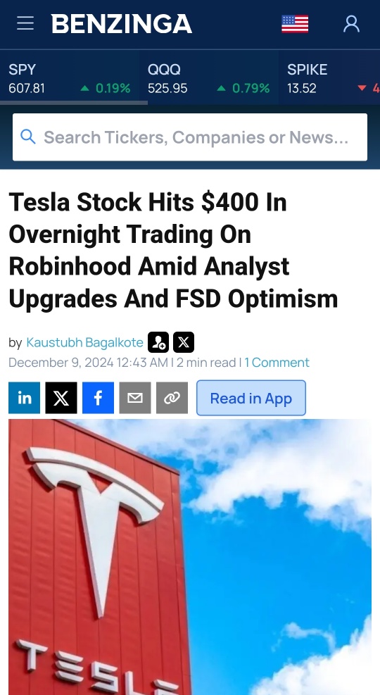 Tesla Stock and the Path to a New Record High